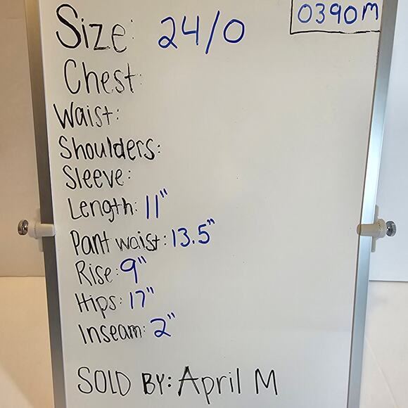 Pacsun Womans size 24/0 Mom Shorts Distressed Raw Hem Loose Fit Dark Wash Cuffed - Picture 8 of 8